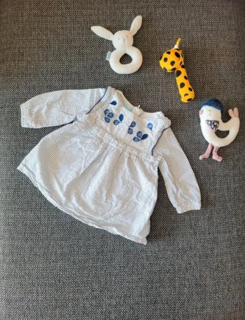 Robe habillée petite fille Obaibi 12 mois