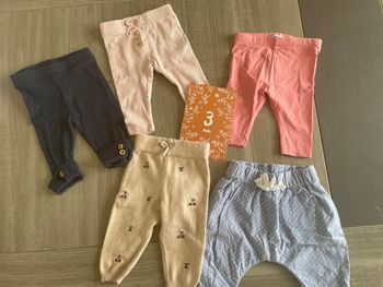 Lot de 5 pantalons taille 3 mois