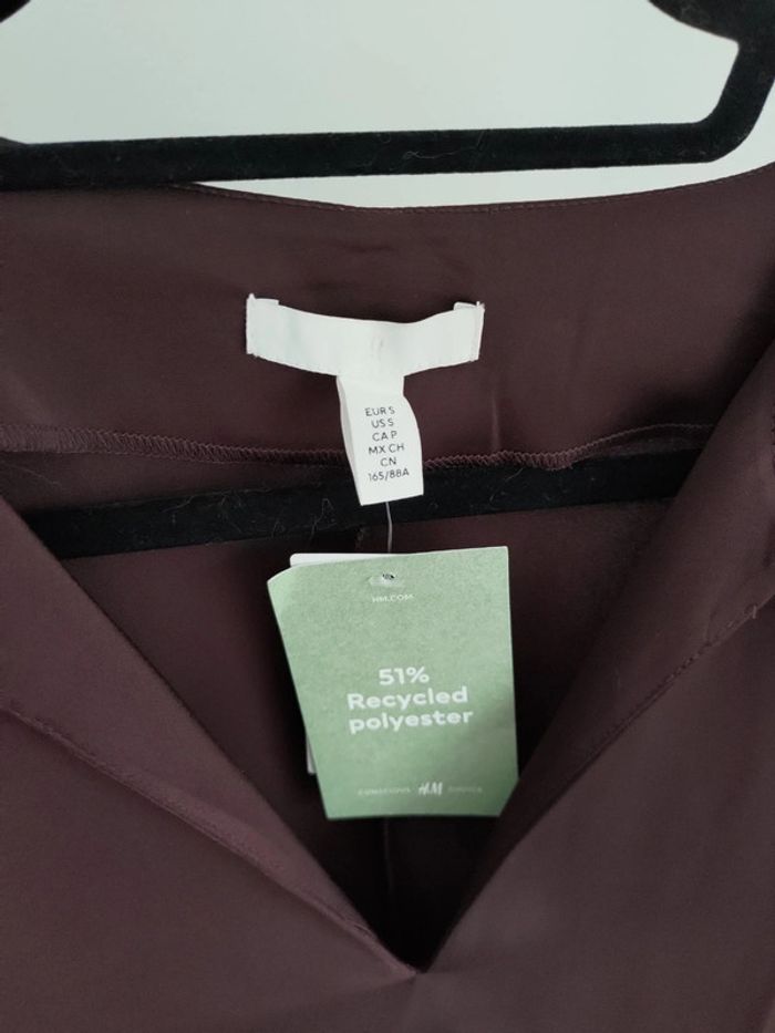H&M robe marron S - photo numéro 3
