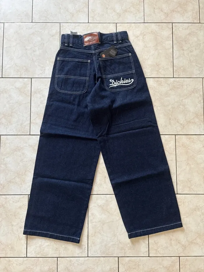 Jeans Dikies Loose wave denim rinsed w28/L32 - photo numéro 3