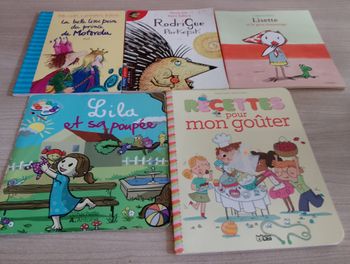 Lot de 5 livres enfants
