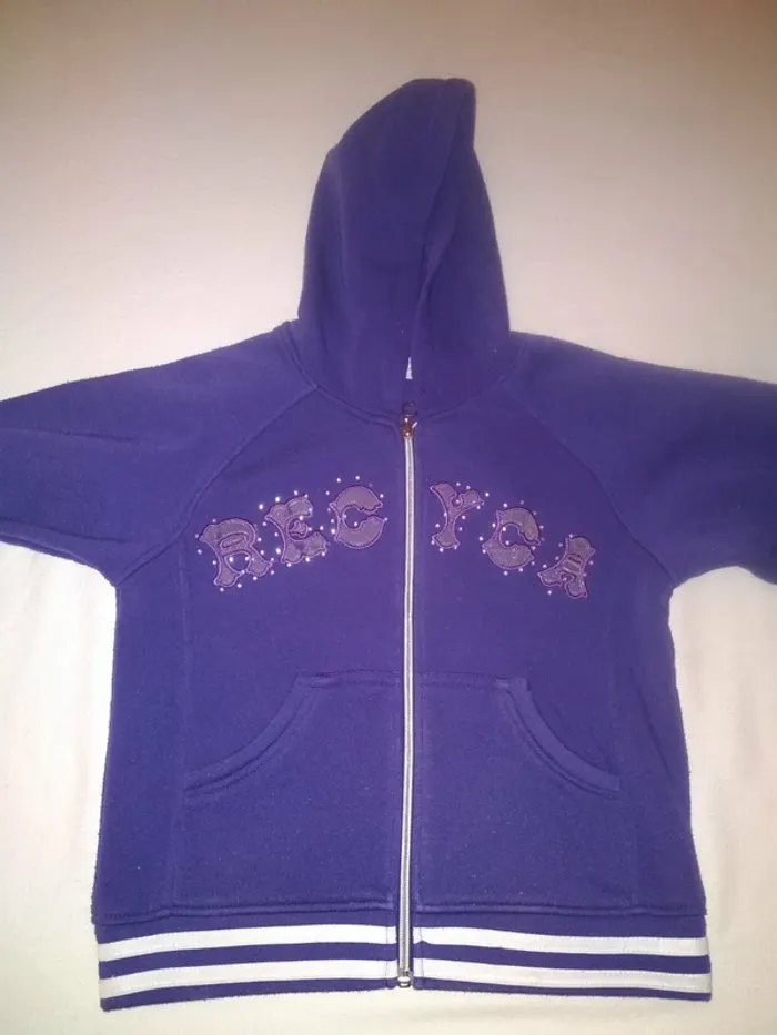 Veste Violette Fille - photo numéro 4