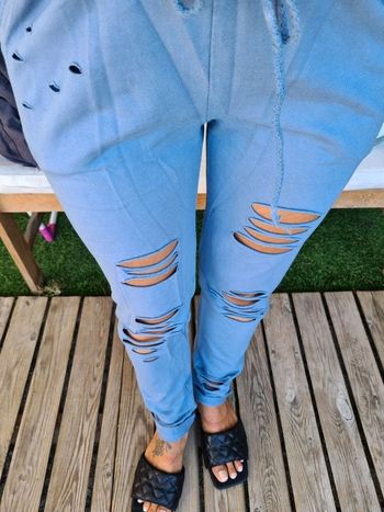 Jegging oversize destroy boyfriend