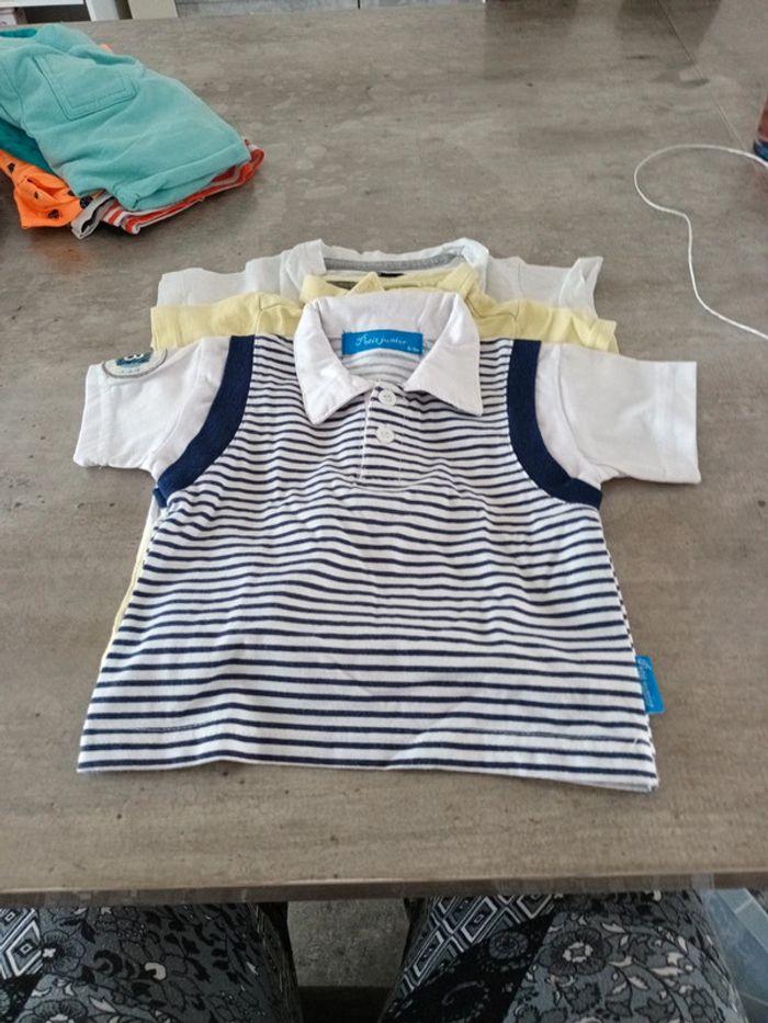 Lot polo manche courte