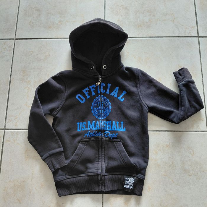 US Marshall - gilet à capuche 10 ans