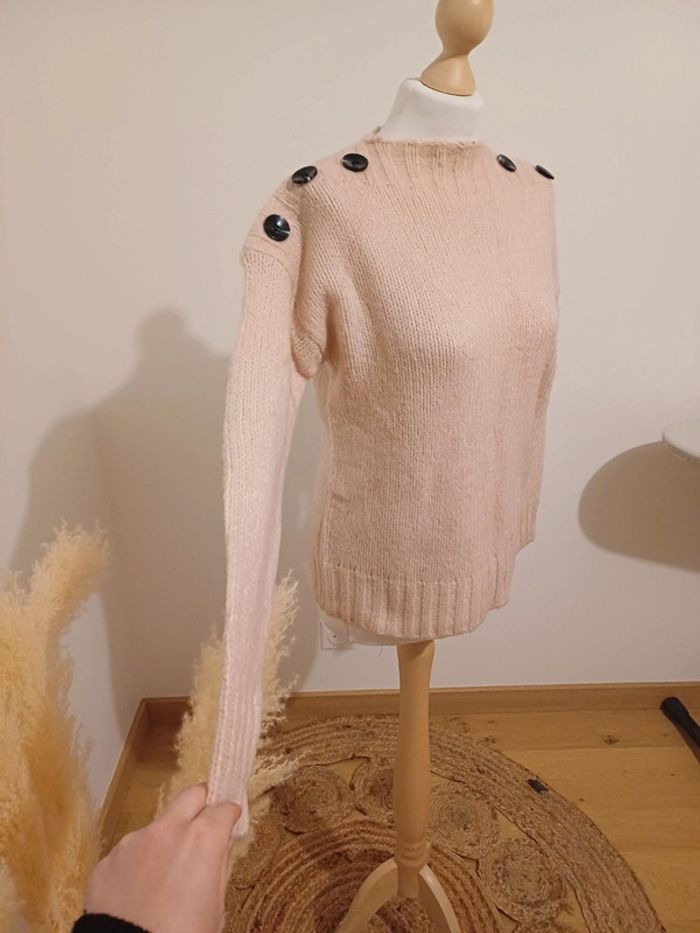 Pull rose clair chaud Colloseum taille S 36 - photo numéro 6