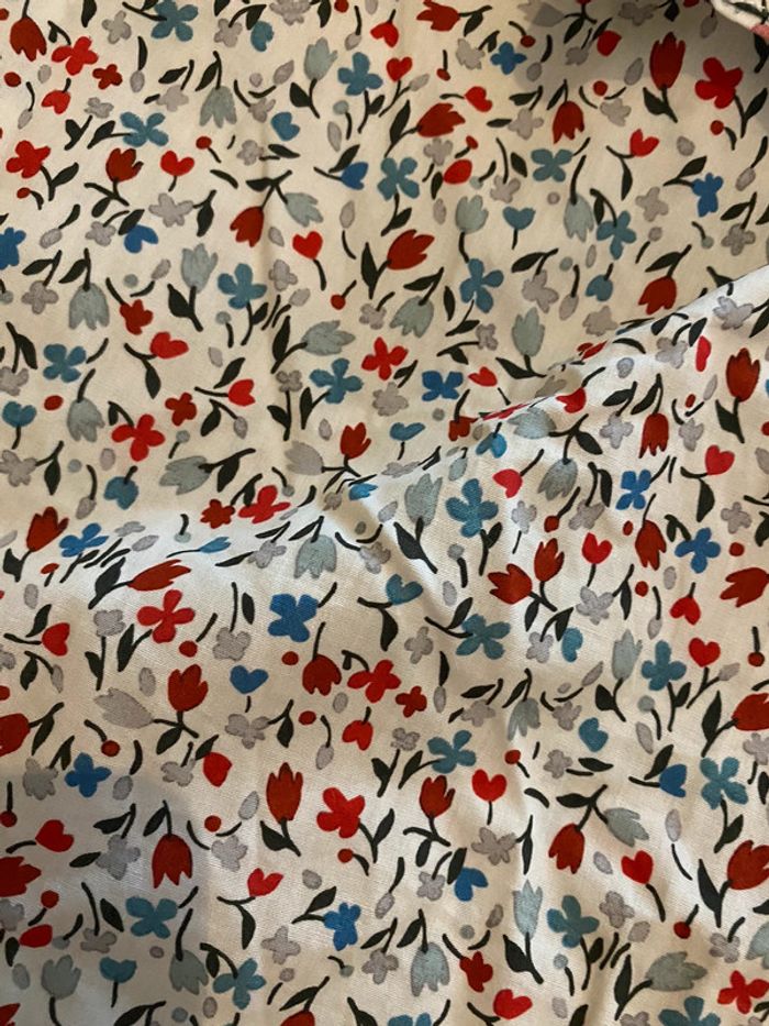Blouse sans manches fleuri taille 36 Zara - photo numéro 7