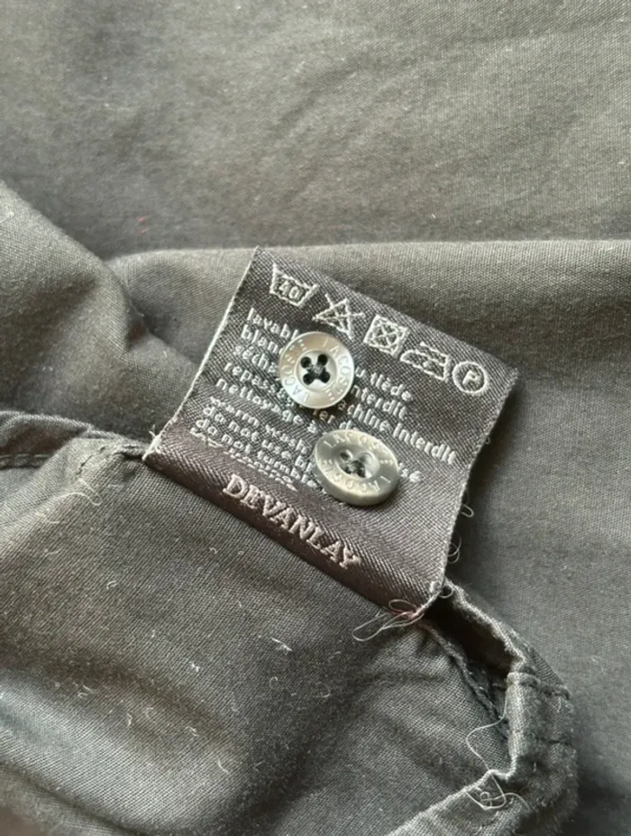 Chemise Lacoste noire - photo numéro 4