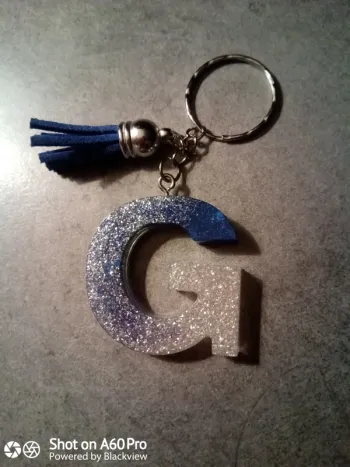 Porte clé lettre G