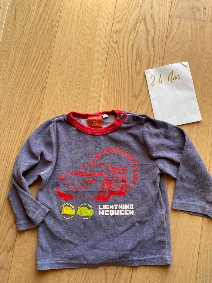 Haut de pyjama Disney Flash McQueen – 2 ans