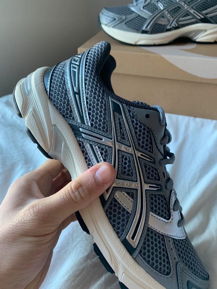 Baskets Basses Femme Asics Gel-1130 Grise Argenté - Taille 40.5 - photo numéro 4
