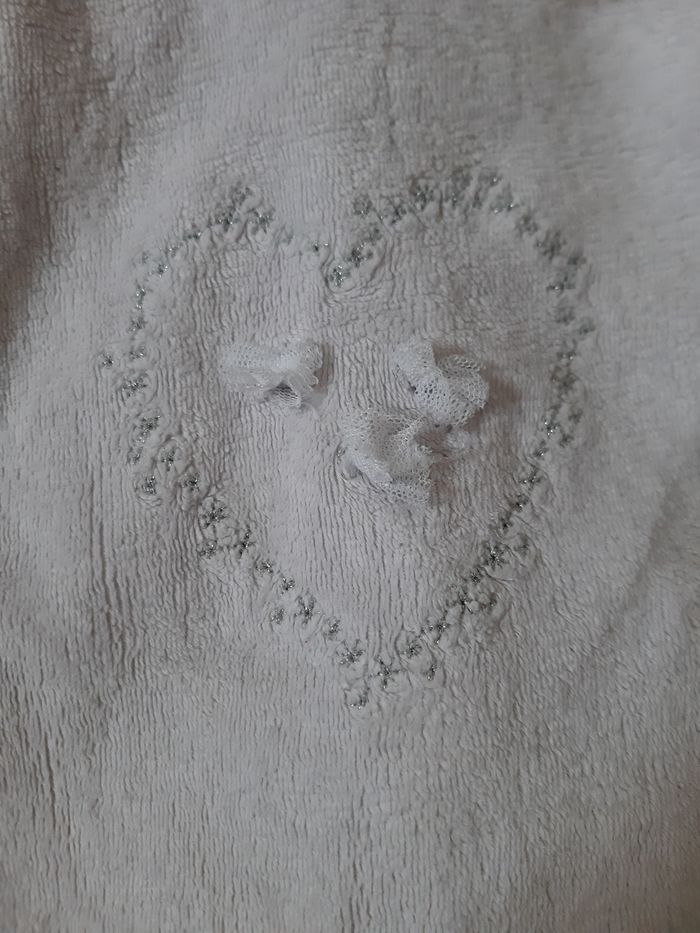 Pyjama velours fille - cœur - absorba - 12 mois - photo numéro 3