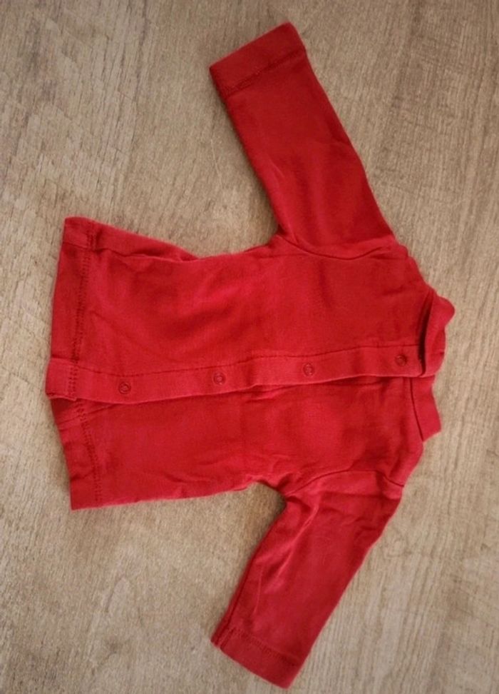 Maillots manches longues et 1 manches courtes bébé 1mois - photo numéro 5