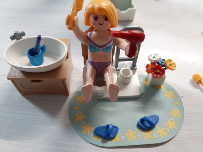salle de bain playmobil - photo numéro 3