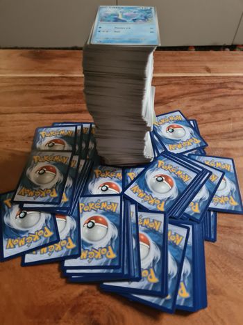 Pokemon lot 500 cartes sans double