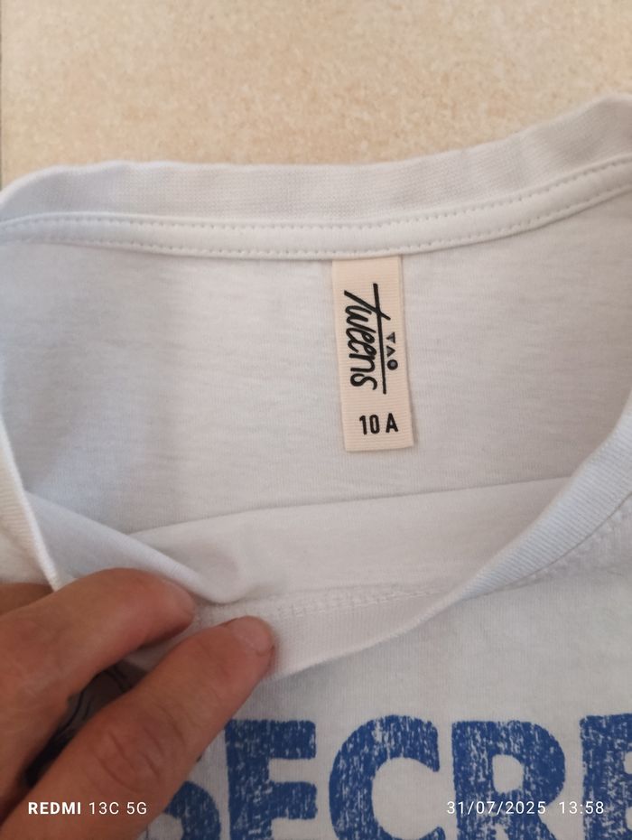 T-shirt TAO taille 10 ans - photo numéro 2
