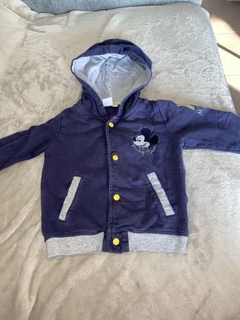 Gilet à capuche Mickey