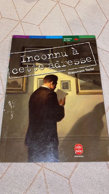 Livre inconnu à cette adresse