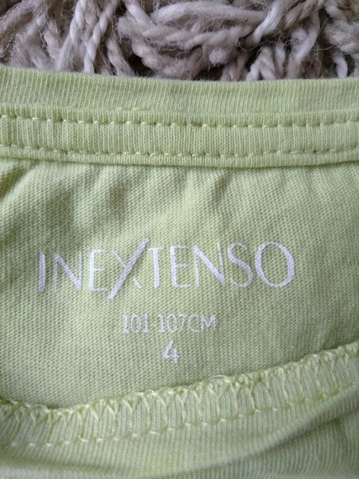 Lot de 2 tshirts (rose de la marque kiabi et le jaune de la marque in extenso) taille 4 ans - photo numéro 7