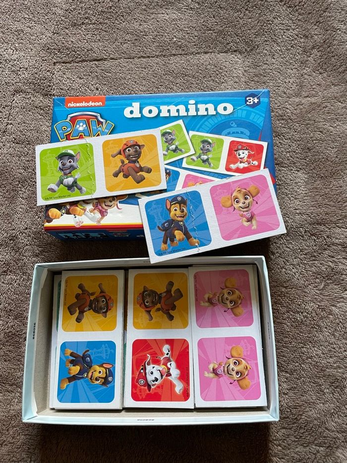 Jeu de domino enfant paw patrol - photo numéro 3