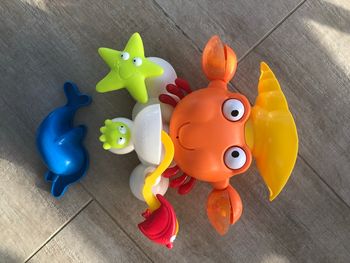 Crabe d’activité pour le bain