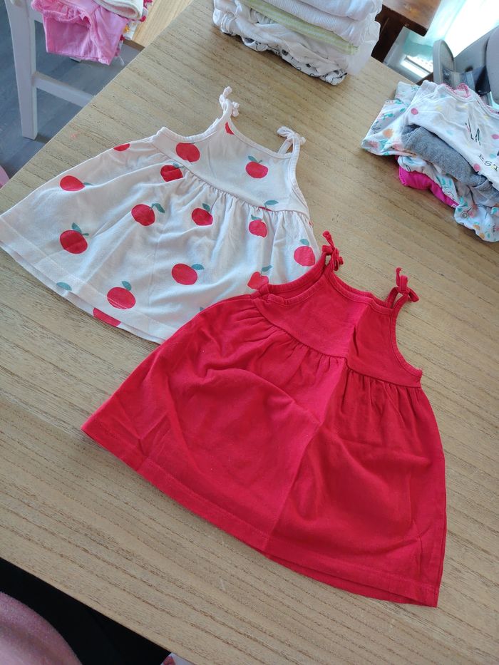 Lot de deux robes Kiabi 3mois