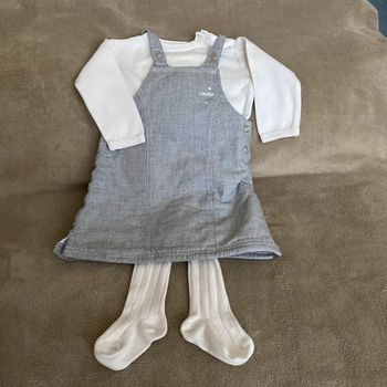 Ensemble Robe Teeshirt collant Obaïbi Taille 6