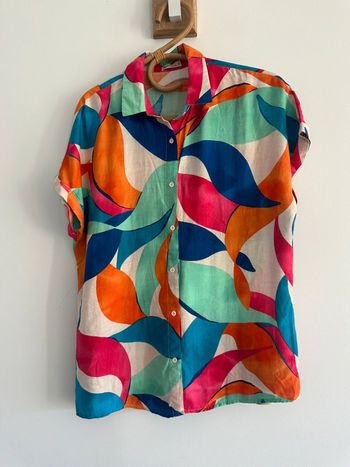 Blouse multicolore