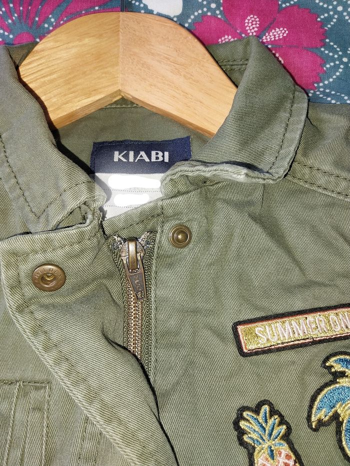 Veste kaki fille - photo numéro 4