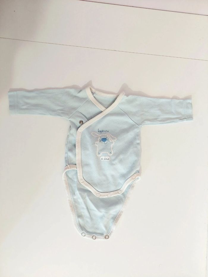Body 1 mois Bleu