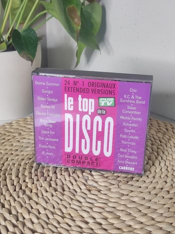 CD double album le top de la disco 1989