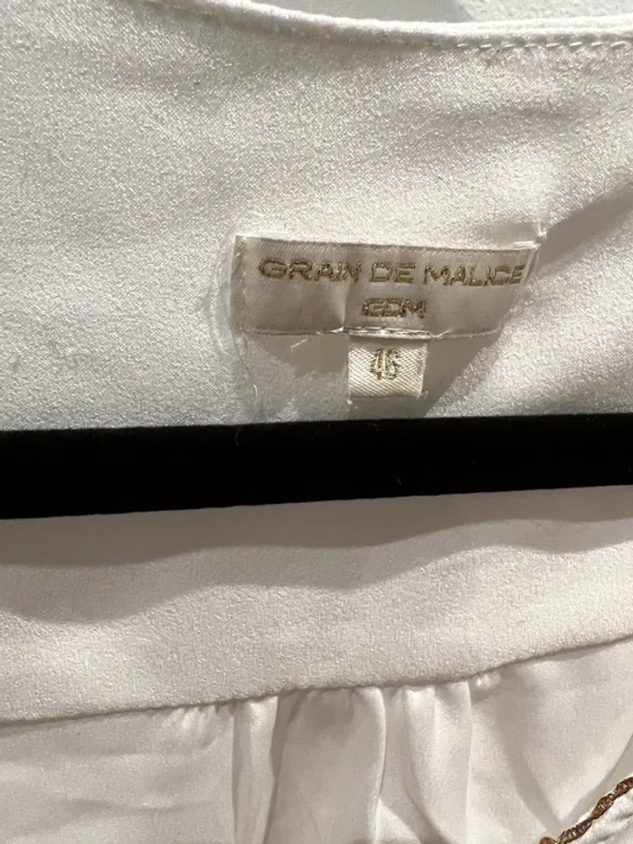 Blouse blanche taille 46 - photo numéro 4