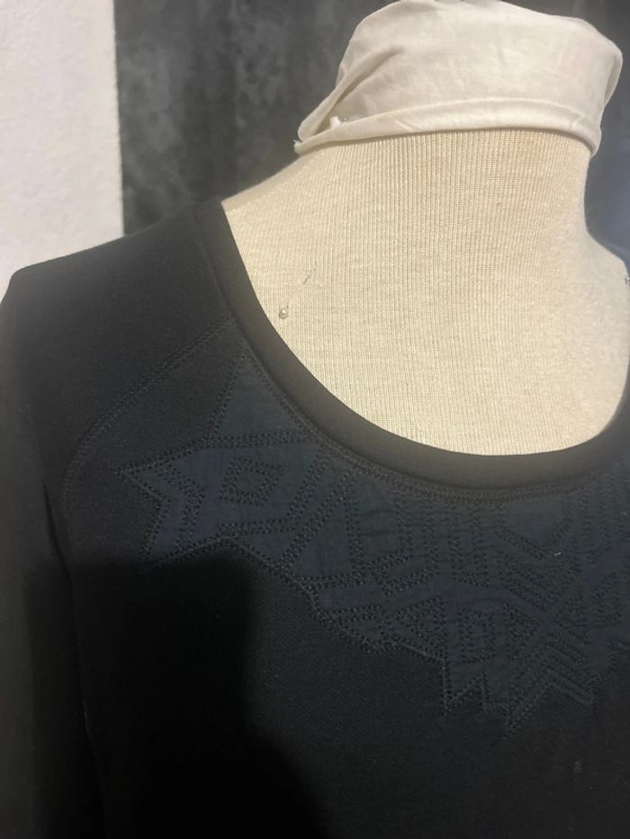 Sweat noir femme Esmara grande taille - photo numéro 2