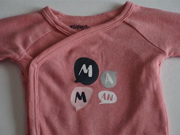 Lot de 3 Bodies ML Kiabi/Gémo fantaisies Taille : 1 mois - photo numéro 5