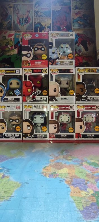 Funko pop chase Disney , animation, game , série télé a 27€€