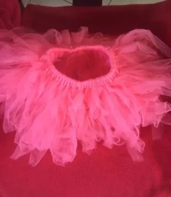 Tutu rose tulle pour Book photo