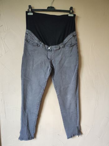 Jean skinny de grossesse Vertbaudet anthracite taille 42