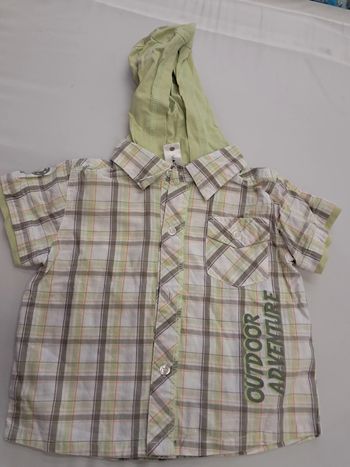 tee shirt chemise garcon 18 mois