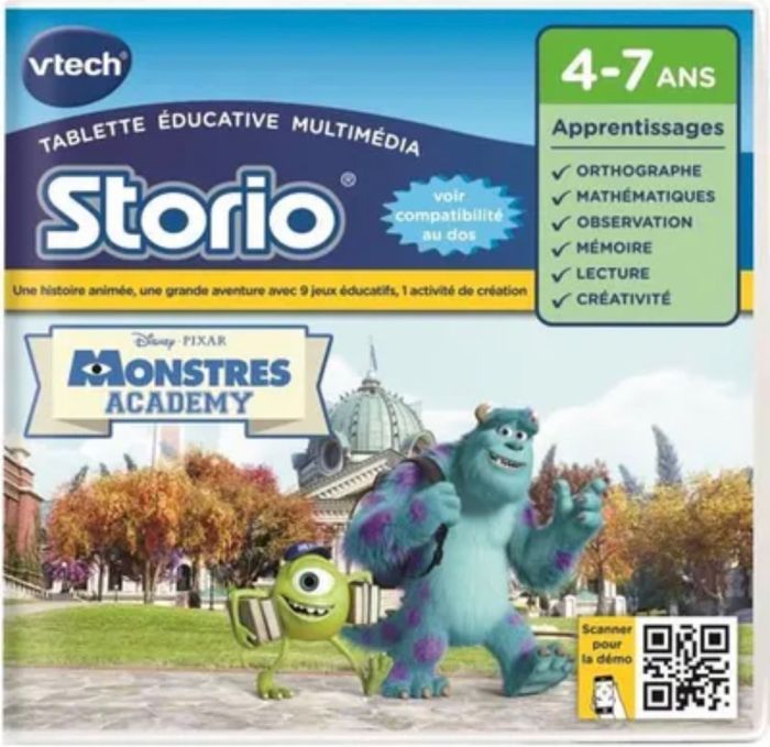 Jeu Storio Disney Pixar Monstres Academy