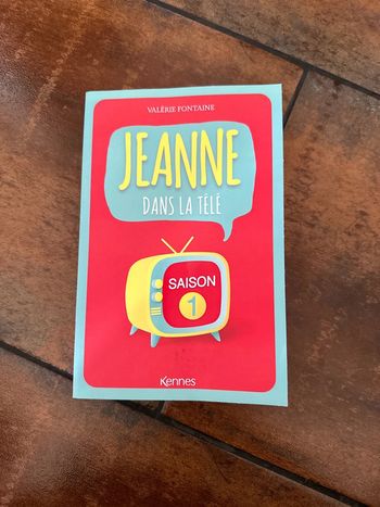 Livre adulte Jeanne dans la télé