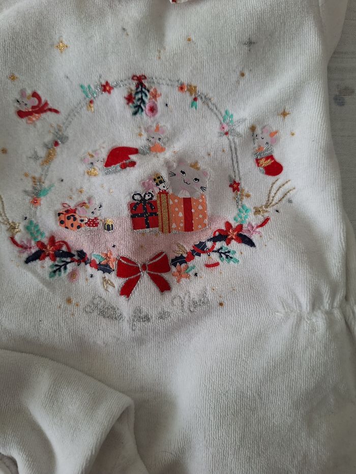 Lot de 3 grenouillères bébé fille - photo numéro 4