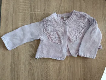 Boléro rose bébé fille 6 mois Orchestra