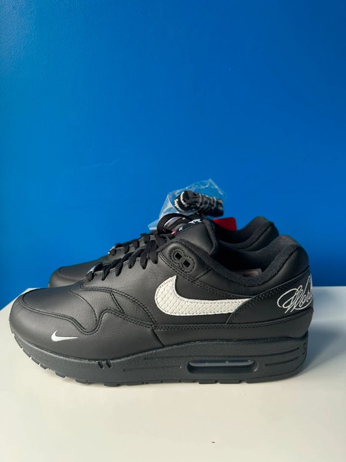 Nike Air Max 1'87 SP Supreme Black White - Noir et Blanche - photo numéro 2