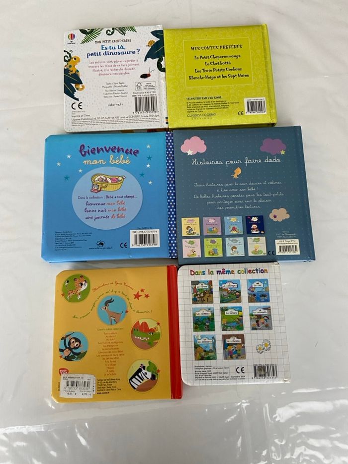 Lot de 6 livres d’éveil et histoires pour bébés et jeunes enfants - photo numéro 3