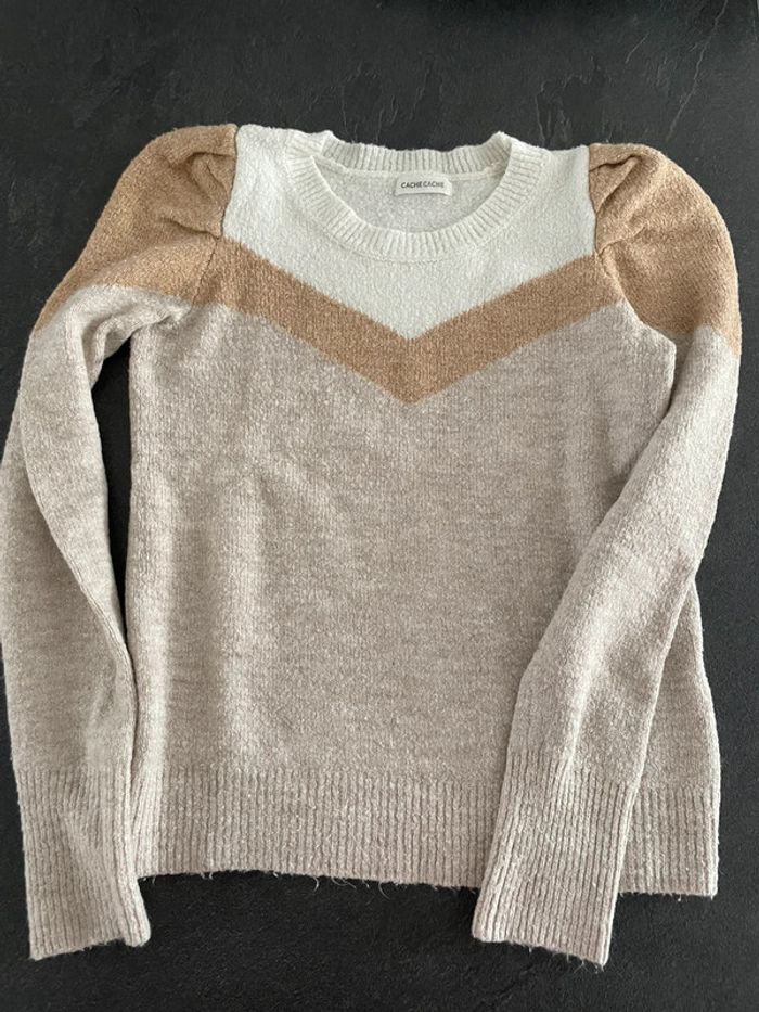 Pull femme cache cache