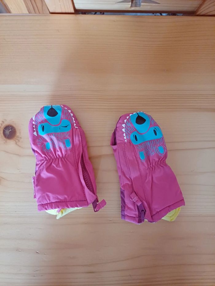 Moufles ski fille 18 mois