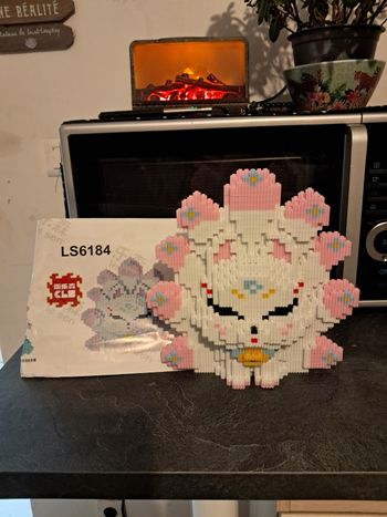 Bloc de construction chat 