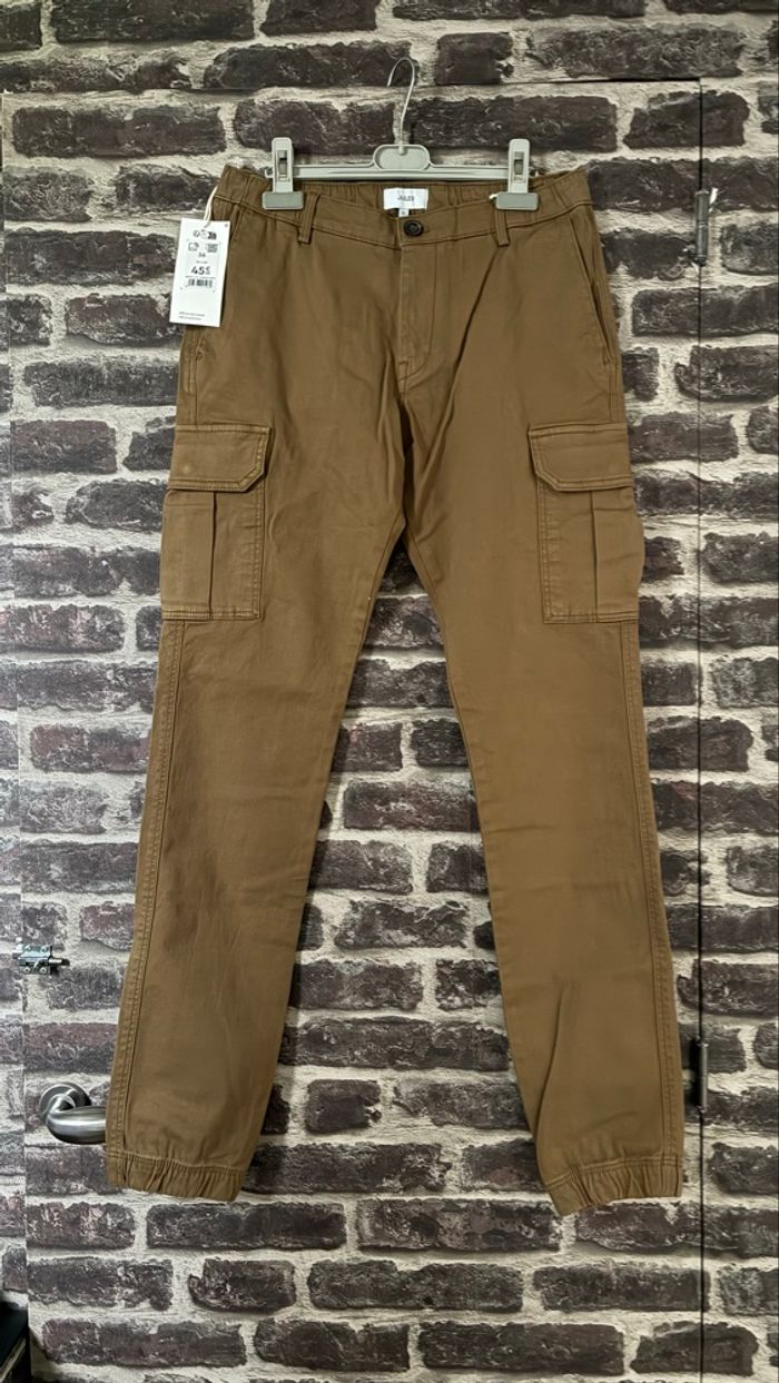 Pantalon cargo Jules neuf 36