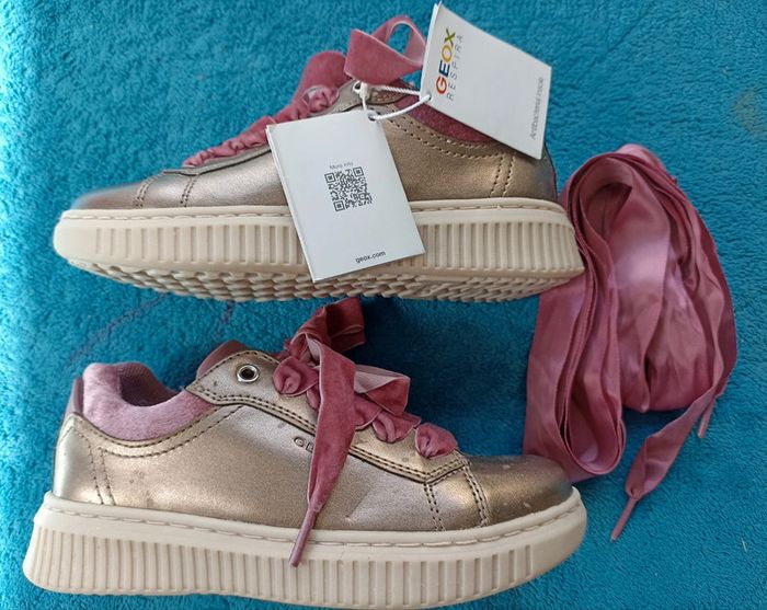Sneakers girly Geox T.31 neuves - photo numéro 3