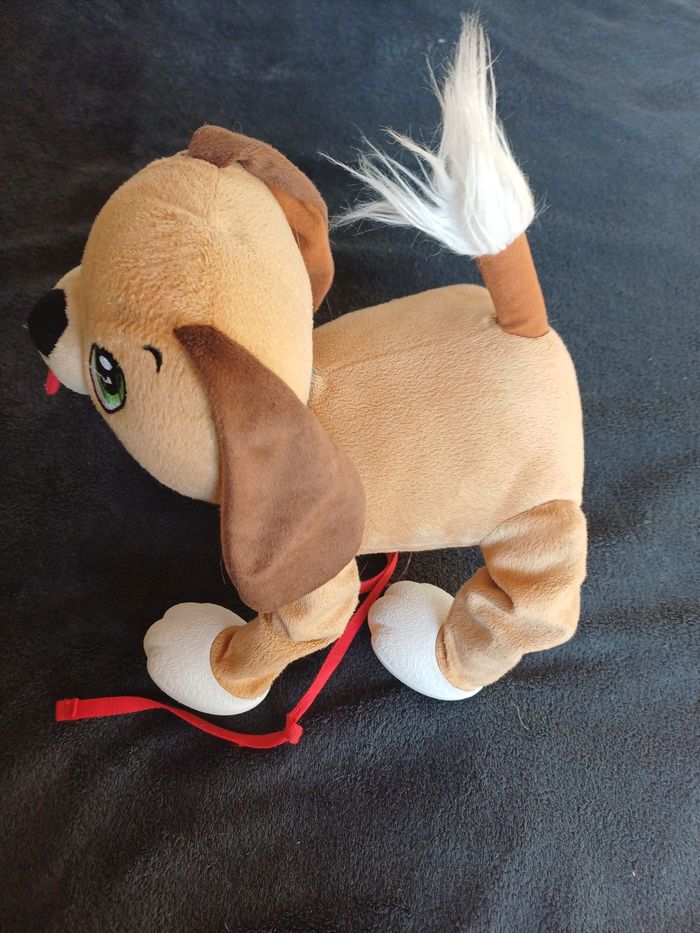 Toufou chien en peluche à promener - photo numéro 2